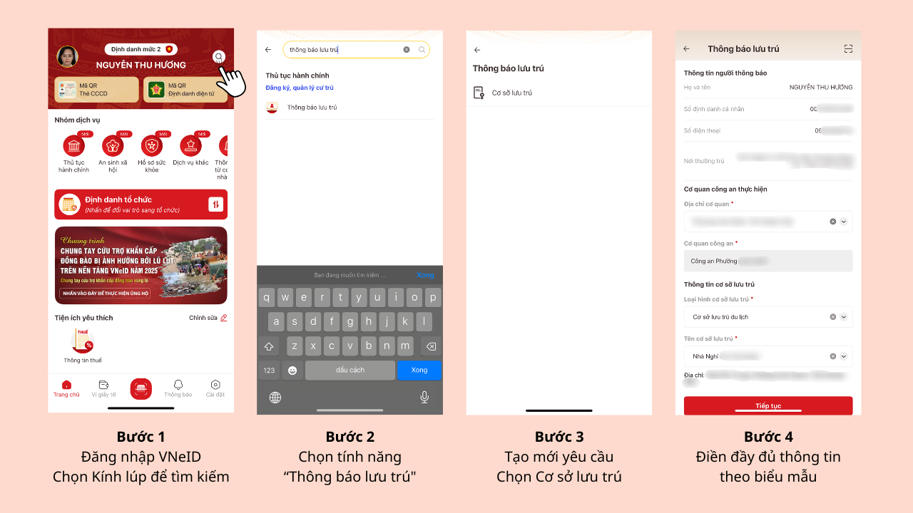 dang ky thong bao luu tru qua vneid 1090
